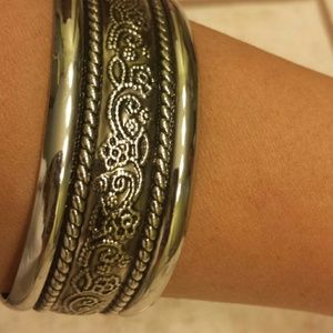 Lia Sophia silver cuff