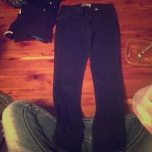 Black/ Dark Blue skinny jeans