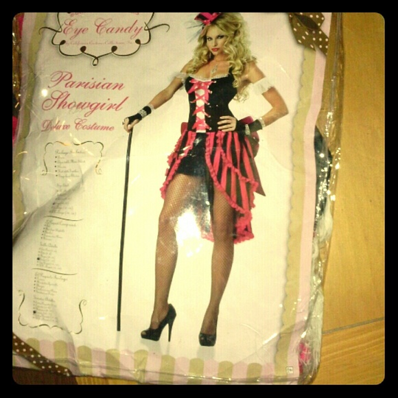Parisian showgirl costume