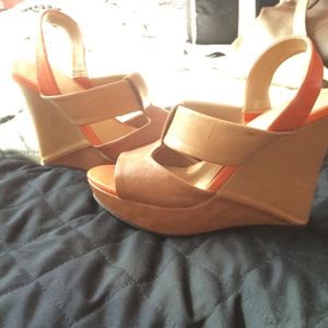 Tan wedges