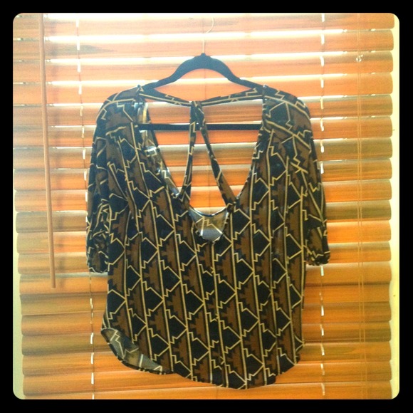Strappy back top