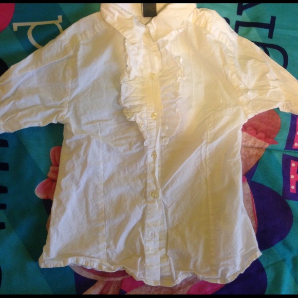 Zara kids white shirt