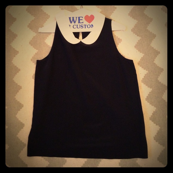 Kate Spade blouse with adorable Peter Pan collar.