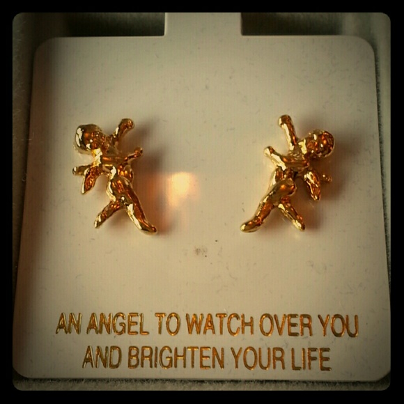 Cherub earrings