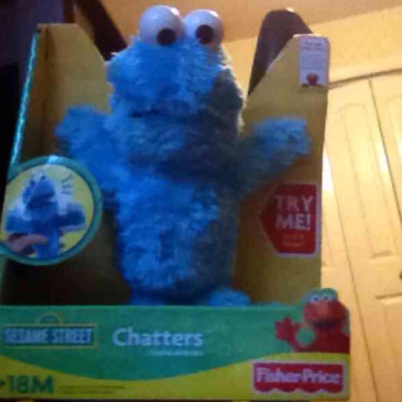 Cookie Monster toy!!