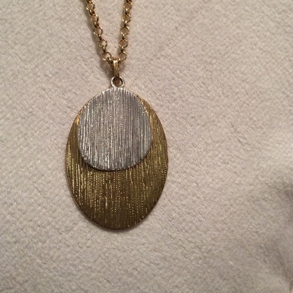 croft & barrow Jewelry Necklaceearrings Set Two Tone Gold And Silver Poshmark