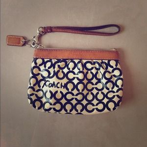 Coach wristlet
