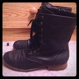 Black Combat Boots