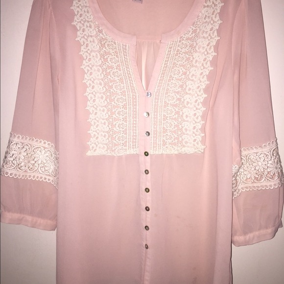 Sheer blouse