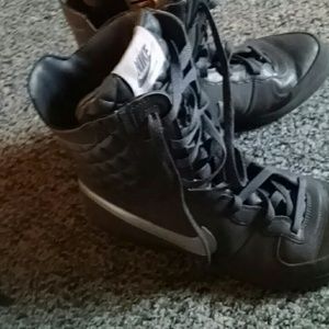Nike lace up boots