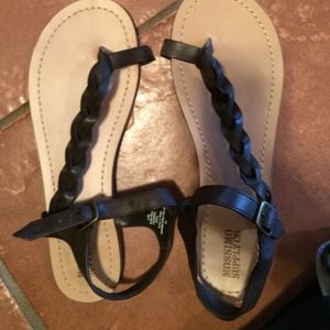 Never worn brown Mossimo sandals