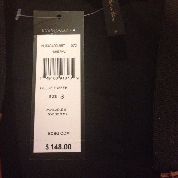 BCBC brown leather skirt - Picture 2 of 2