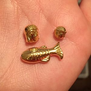 Beautiful gold charms