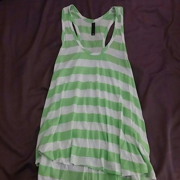 Flowy neon tank top