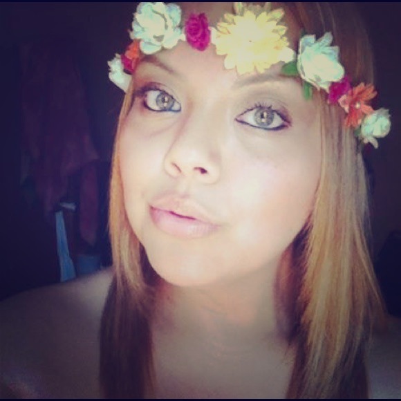 Boho Chic🌼Flowers🌺 & Braided Faux Suede Headwrap