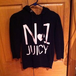 Juicy couture 3/4 sweatshirt