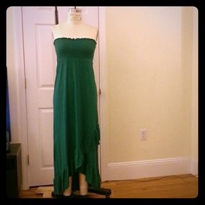 Fun ruffle maxi dress