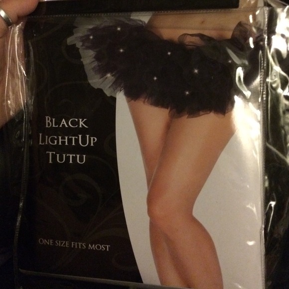 Black light up tutu. Blinks or just stays on. - Picture 3 of 4