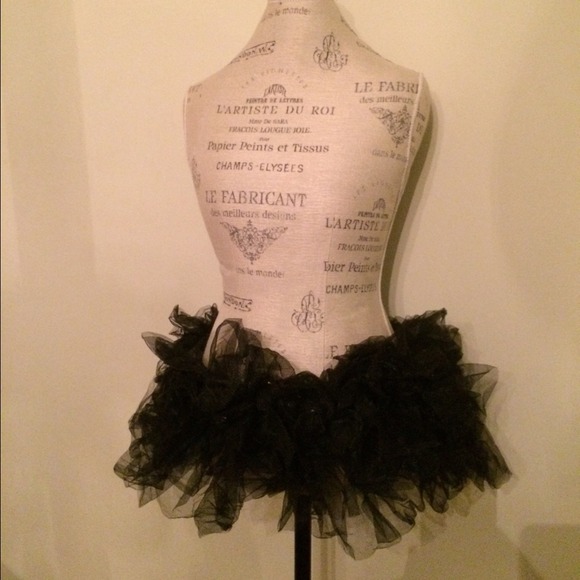 Black light up tutu. Blinks or just stays on. - Picture 2 of 4