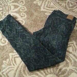 Aeropostale printed jeans