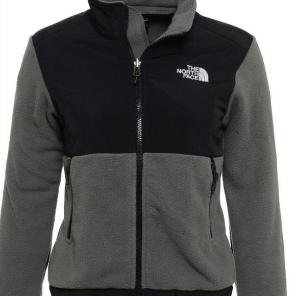 North Face Jacket black/gray