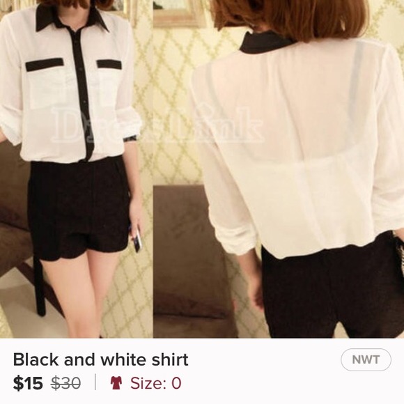 Beanie hat, black and white shirt and cardigan