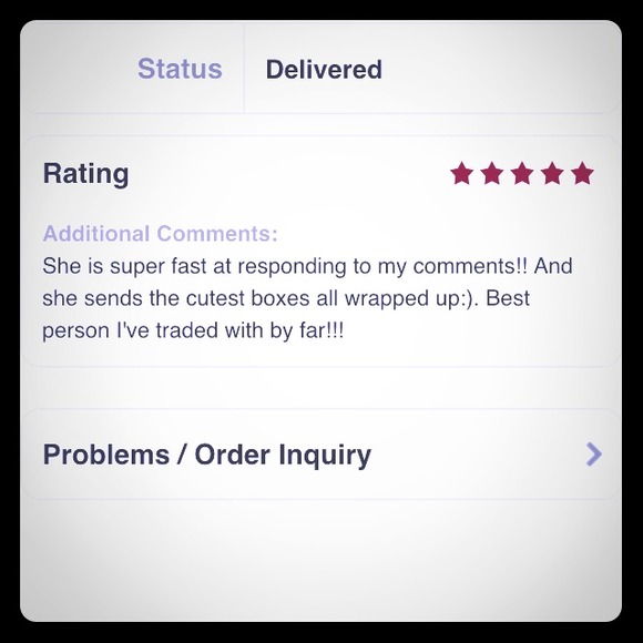 More Feedback for your shopping/trading concern!❤️