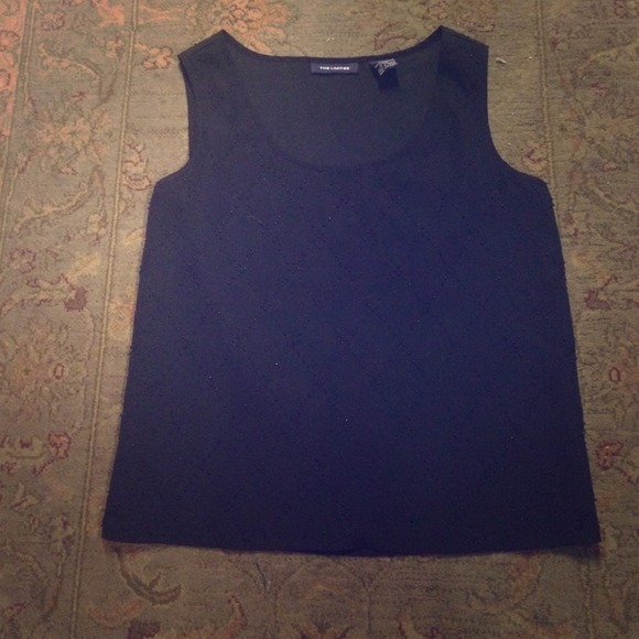 Beautiful black sequence top