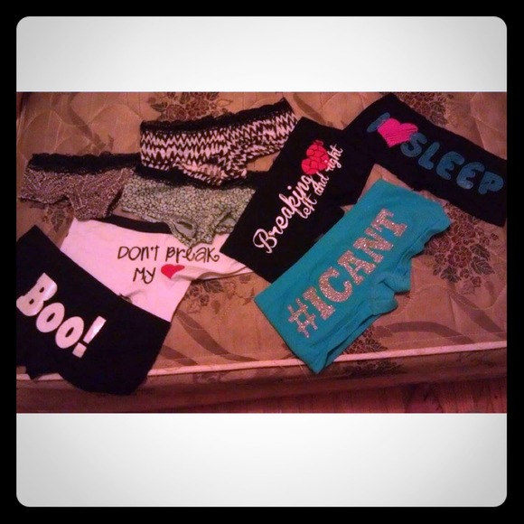 Lot Of Panties And Boy Shorts