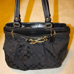 Black Coach Purse