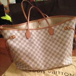 Louis Vuitton neverfull damier azur 💯authentic!
