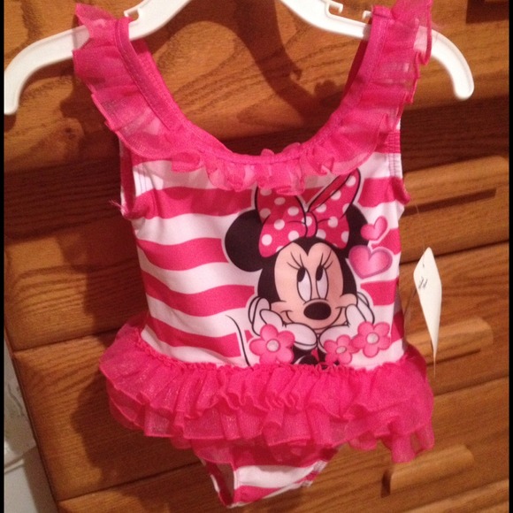 Toddler girls Minnie Bathing Suit