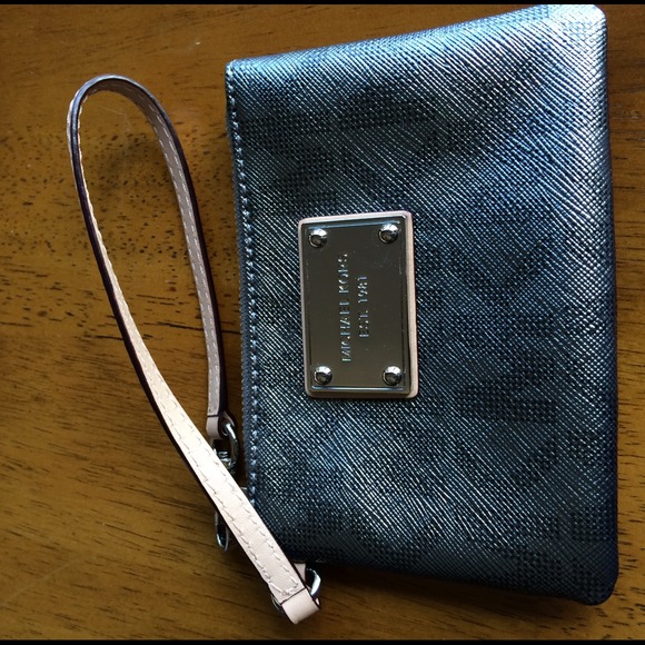 Michael Kors small wrist wallet.