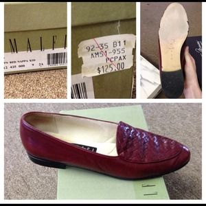 Almafi slightly worn shoes