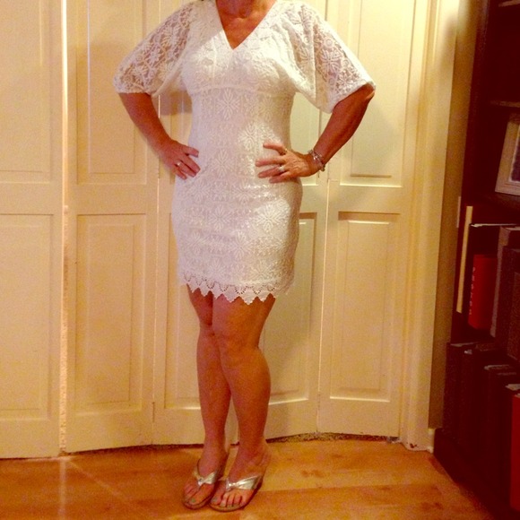 White Lace Dress