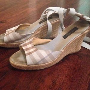 Burberry wedges