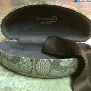 Coach sunglasses case