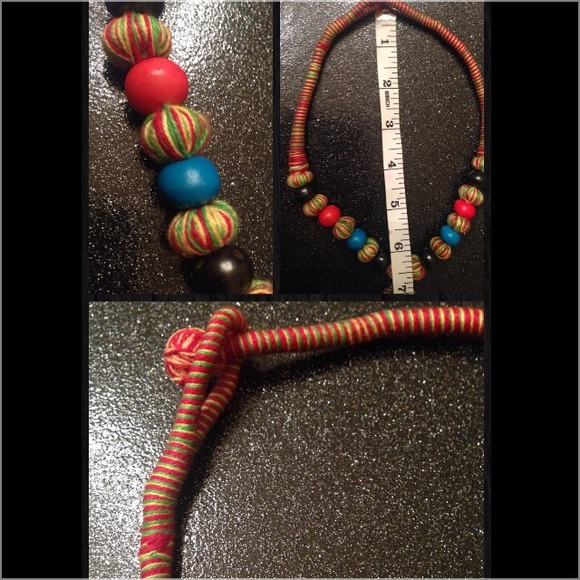 🌟"One of A Kind" Statement Tribal Necklace 🌟 - Picture 3 of 4