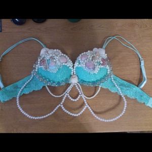 Mermaid Costume or Rave Bra