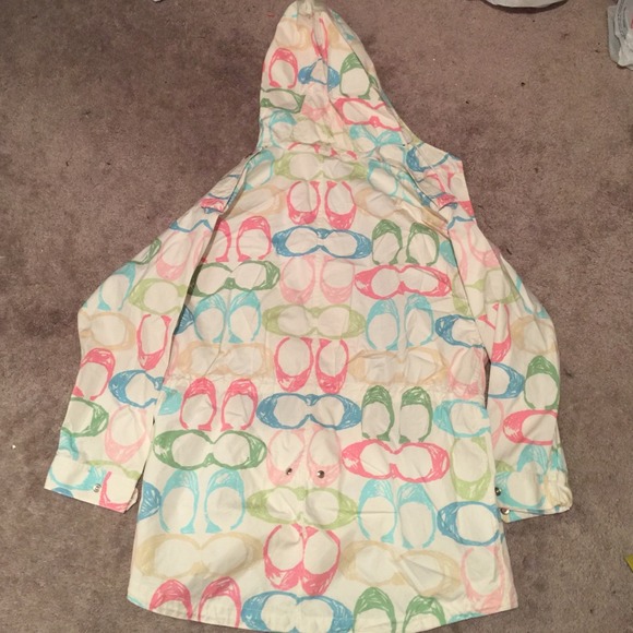 Vintage coach scribble jacket size small - Picture 3 of 3