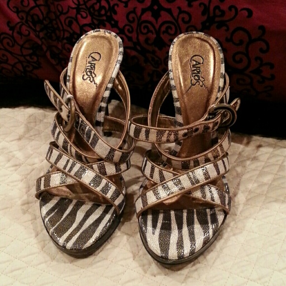 Carlos Santana slinky heels