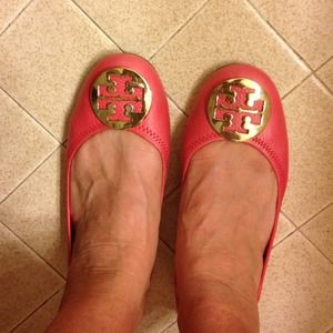 Tory Burch Coral Flats