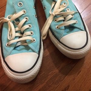 Blue converse