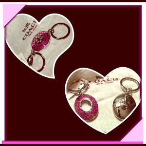 Authentic Coach Key Chain 💕