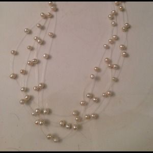 Lia Sophia necklace with pearls