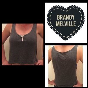 Brandy Melville crop top
