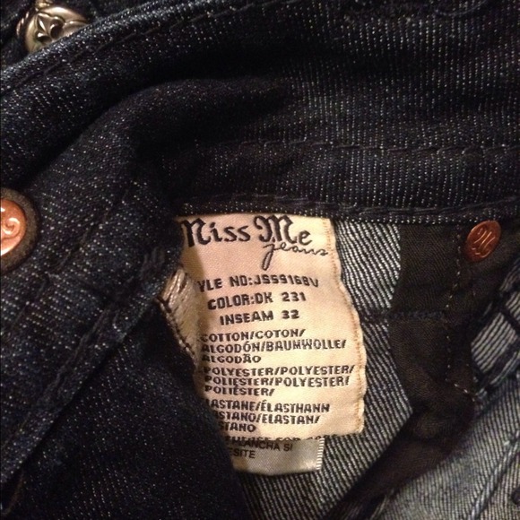 ⛔️SOLD⛔️Miss me jeans bootcut - Picture 3 of 3