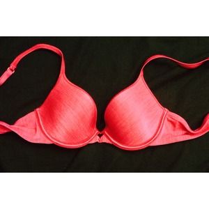 Beautiful pink colored bra