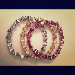 Lia Sophia stretch bracelets
