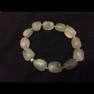 Silpada green Quartz bracelet retired
